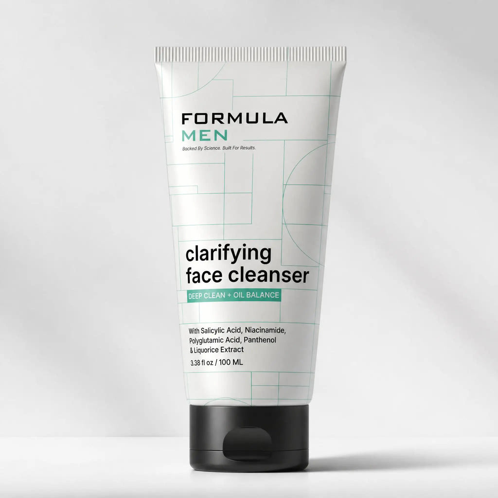 Formulamen - Clarifying Face Cleanser - For Oily & Acne-Prone Skin - For Men