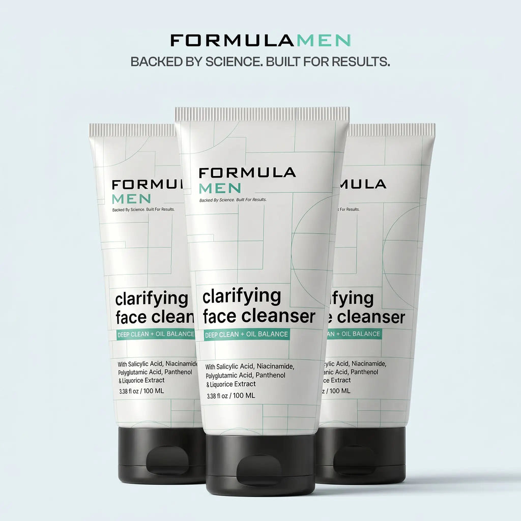 Formulamen - Clarifying Face Cleanser - For Oily & Acne-Prone Skin - For Men